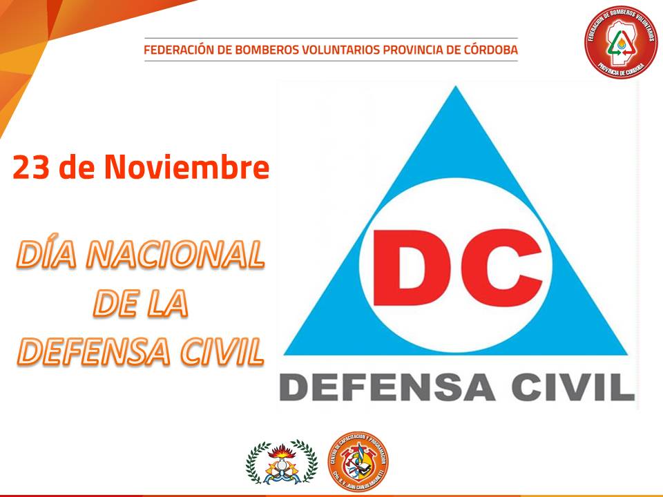 23 de Noviembre: Día Nacional de la Defensa Civil