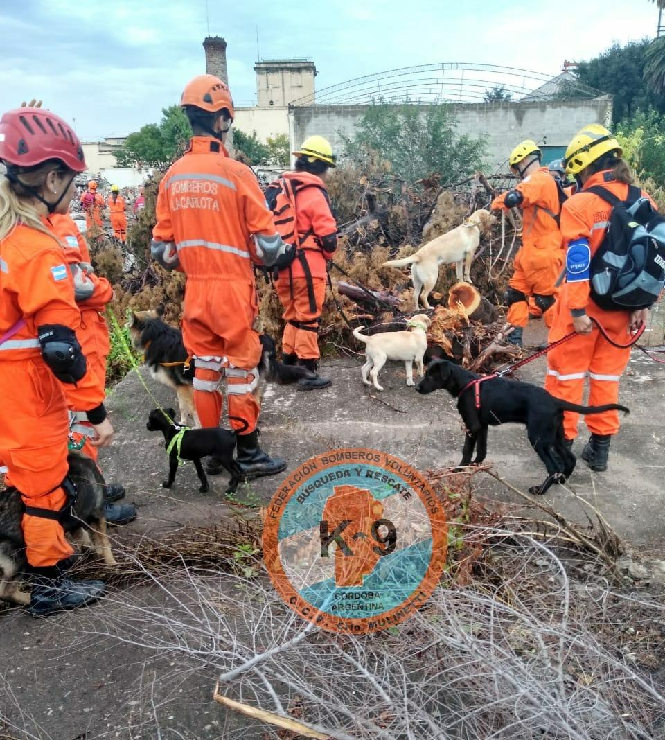 Primer Encuentro Provincial de Búsqueda y Rescate con Canes
