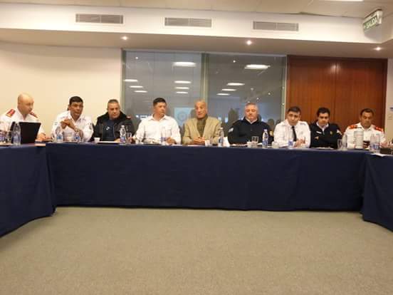 Reunión de CUO con Brigadas Operativas del Sistema Nacional de Bomberos