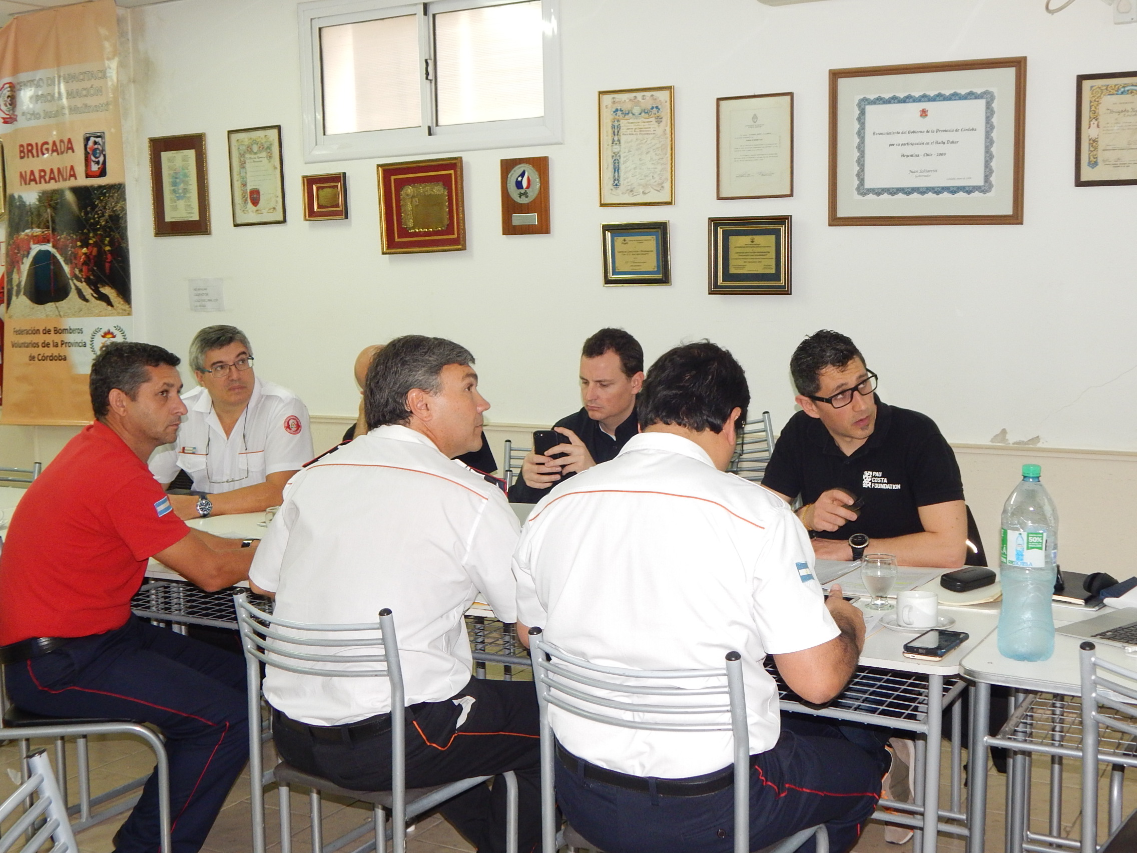 Reunión de trabajo entre autoridades Federativas y de Pau Costa