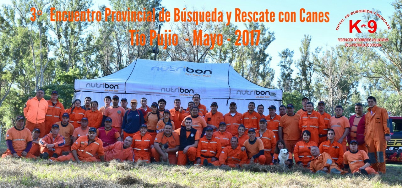 Búsqueda y Rescate K9: 3° Encuentro Provincial 2017