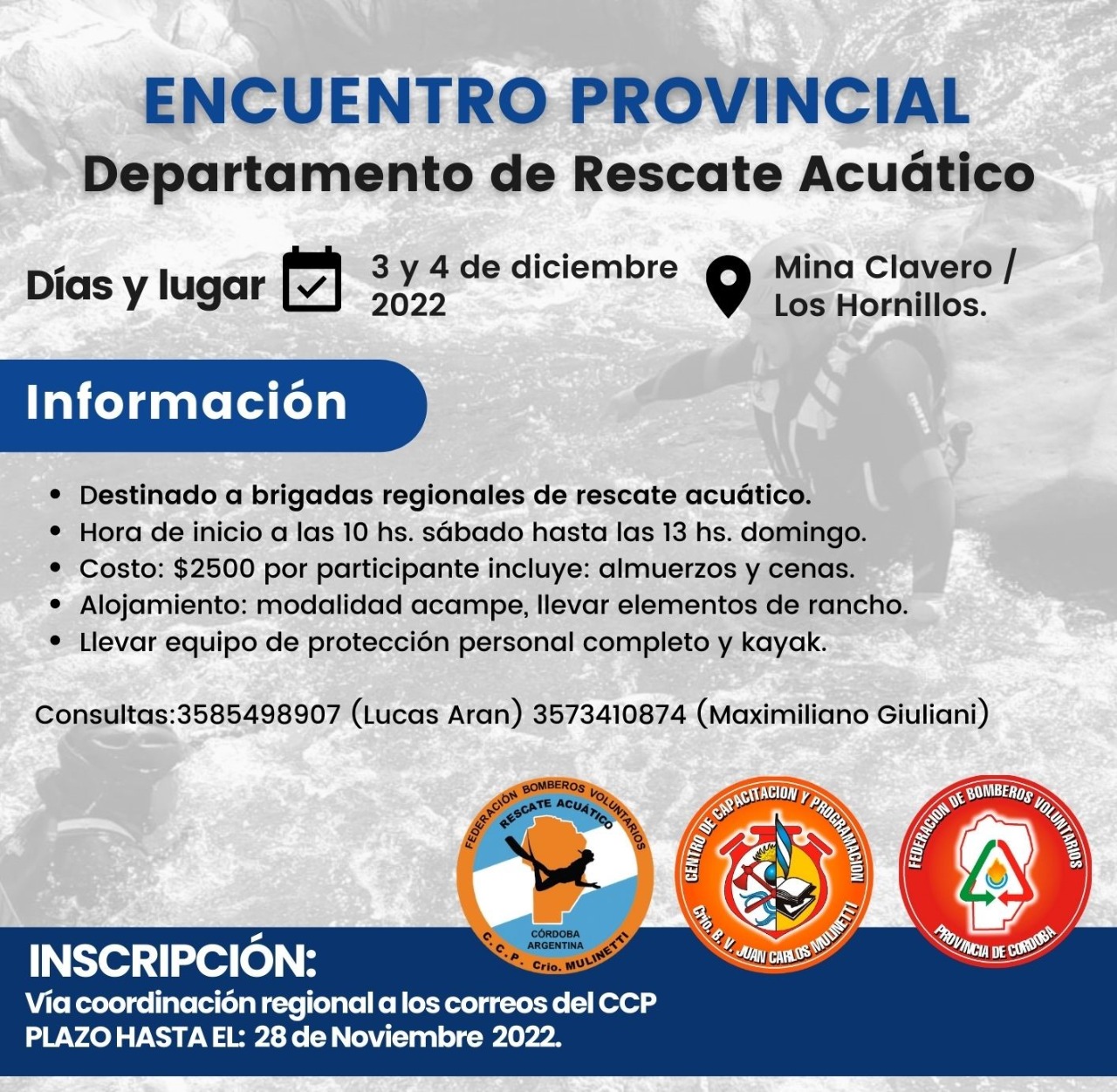 Nuevo Encuentro Provincial de Rescate Acuático