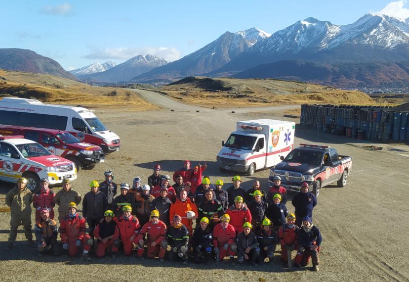 Capacitación de ANB: BREC Nivel 1 en Federación Tierra  del Fuego