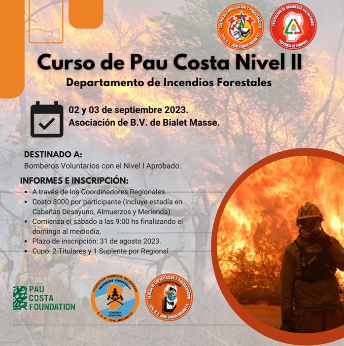 Incendios Forestales: Curso de Pau Costa - Nivel II