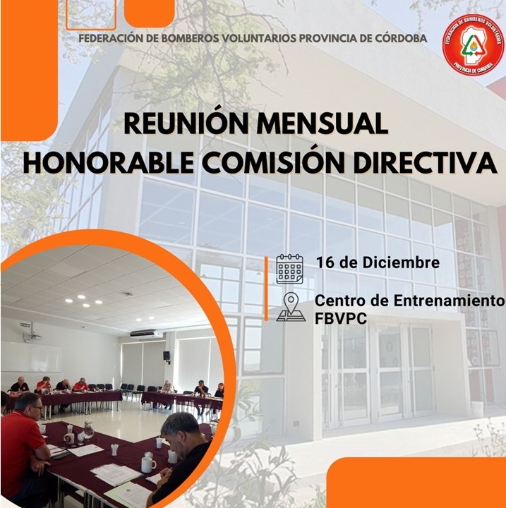Última Reunión Mensual 2023 de Honorable Comisión Directiva