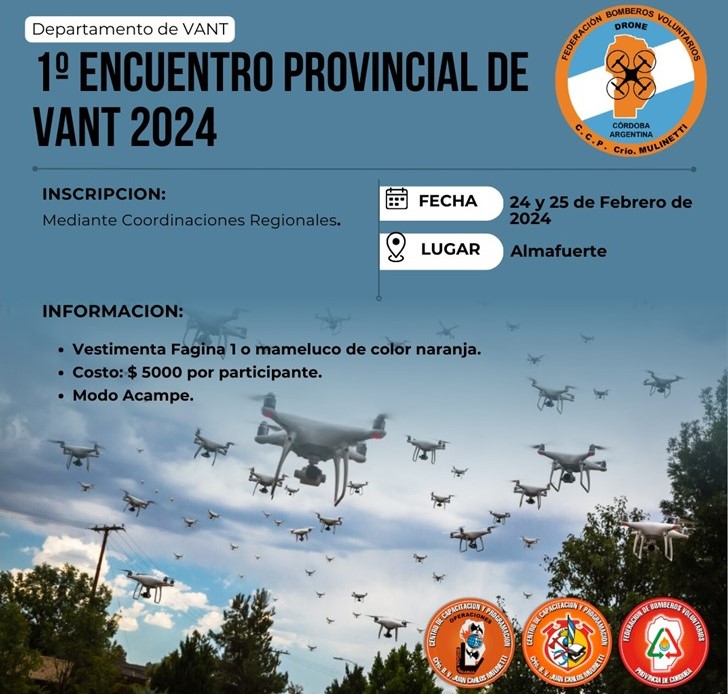 1º Encuentro Provincial 2024 del Departamento VANT